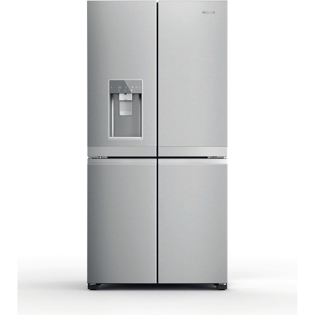 Hotpoint Active 4 Door HQ9I MO1L UK Fridge Freezer - Stainless Steel