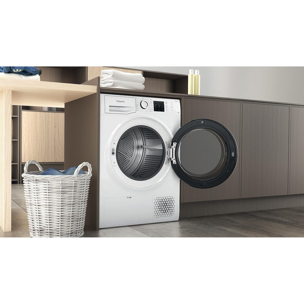 Hotpoint ActiveCare Heat Pump Tumble Dryer - White - 8kg - A+ Rated - NT M10 81WK UK