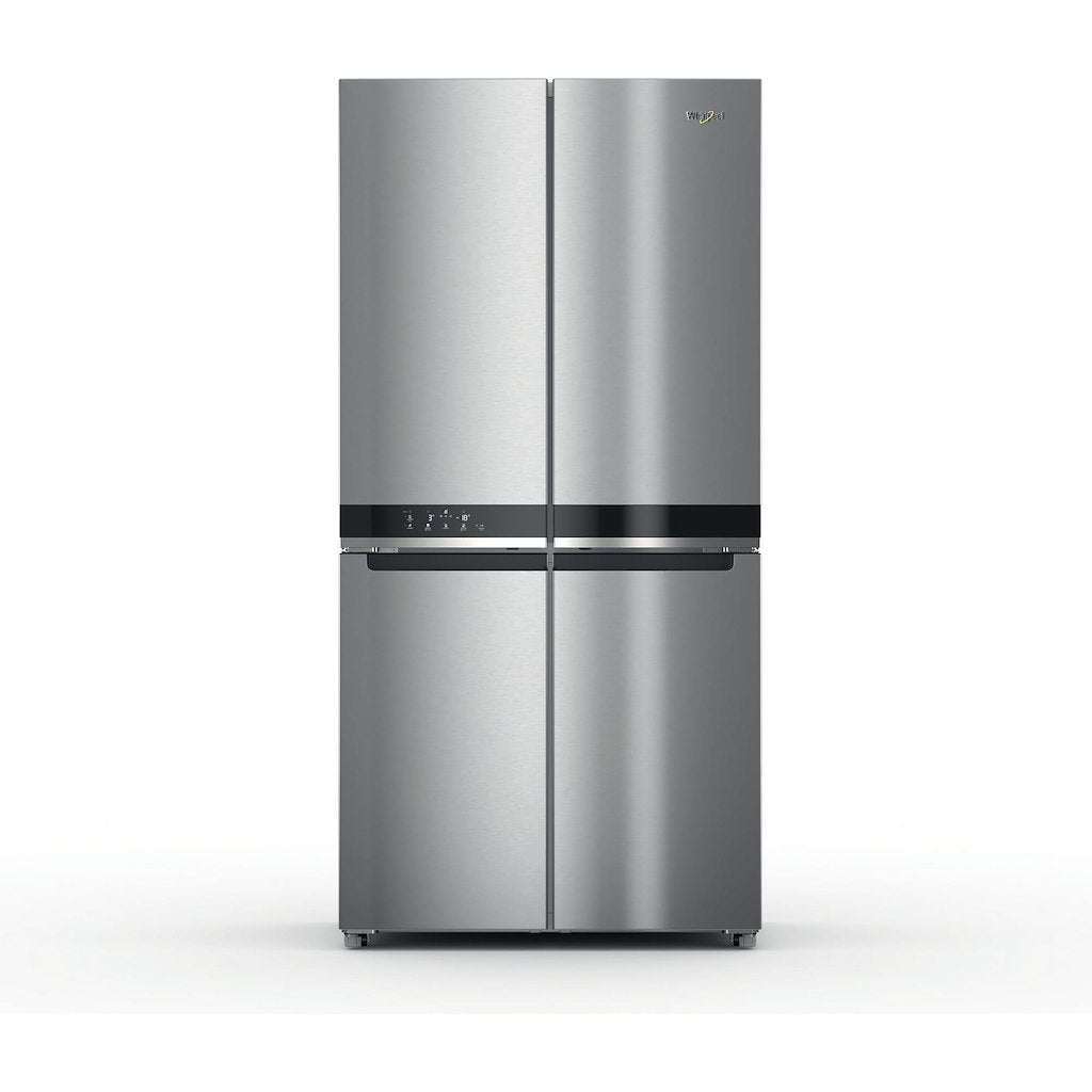 Whirlpool 90cm Total Frost Free 4 Door Fridge Freezer - Stainless Steel - 33 Shopping Bags - E Rated - WQ9 B2L G