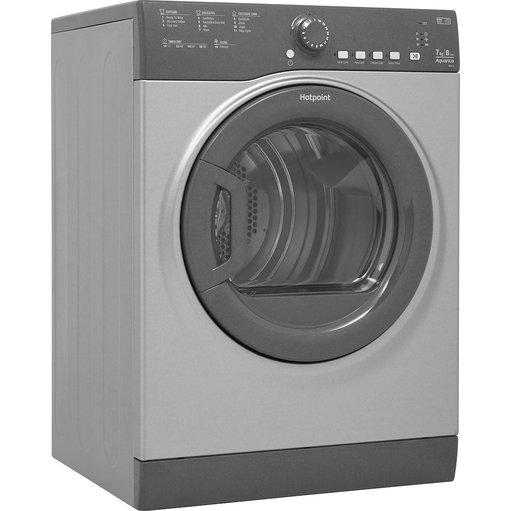 Hotpoint air-vented tumble dryer: freestanding, 7kg