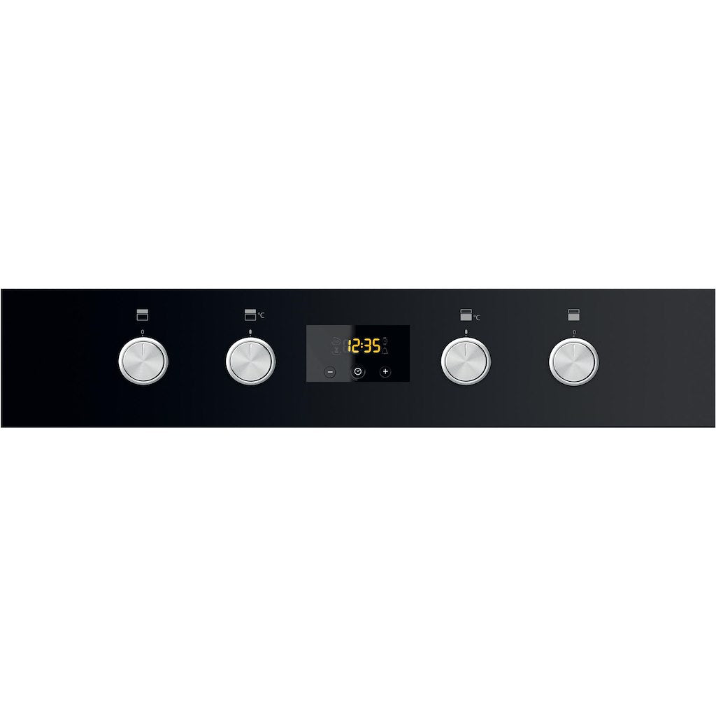 Class 2 - Double Oven - Black With Multifunction, Twin Variable Grill and Minute Minder