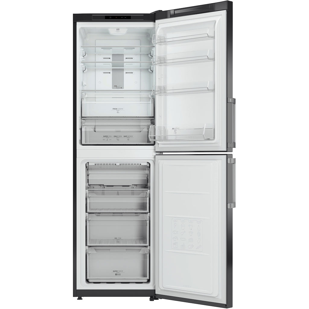 Hotpoint freestanding fridge freezer: frost free