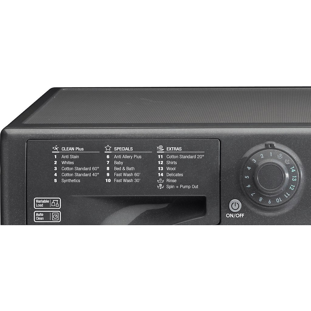 Hotpoint freestanding front loading washing machine: 7kg