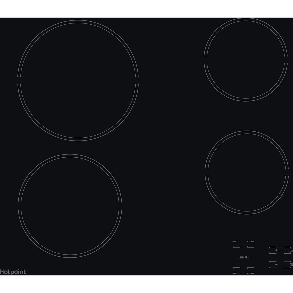 Hotpoint HR 651 CH Ceramic hob - Black