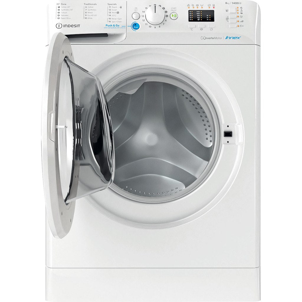 Freestanding front loading washing machine: 8,0kg - BWA 81485X W UK N
