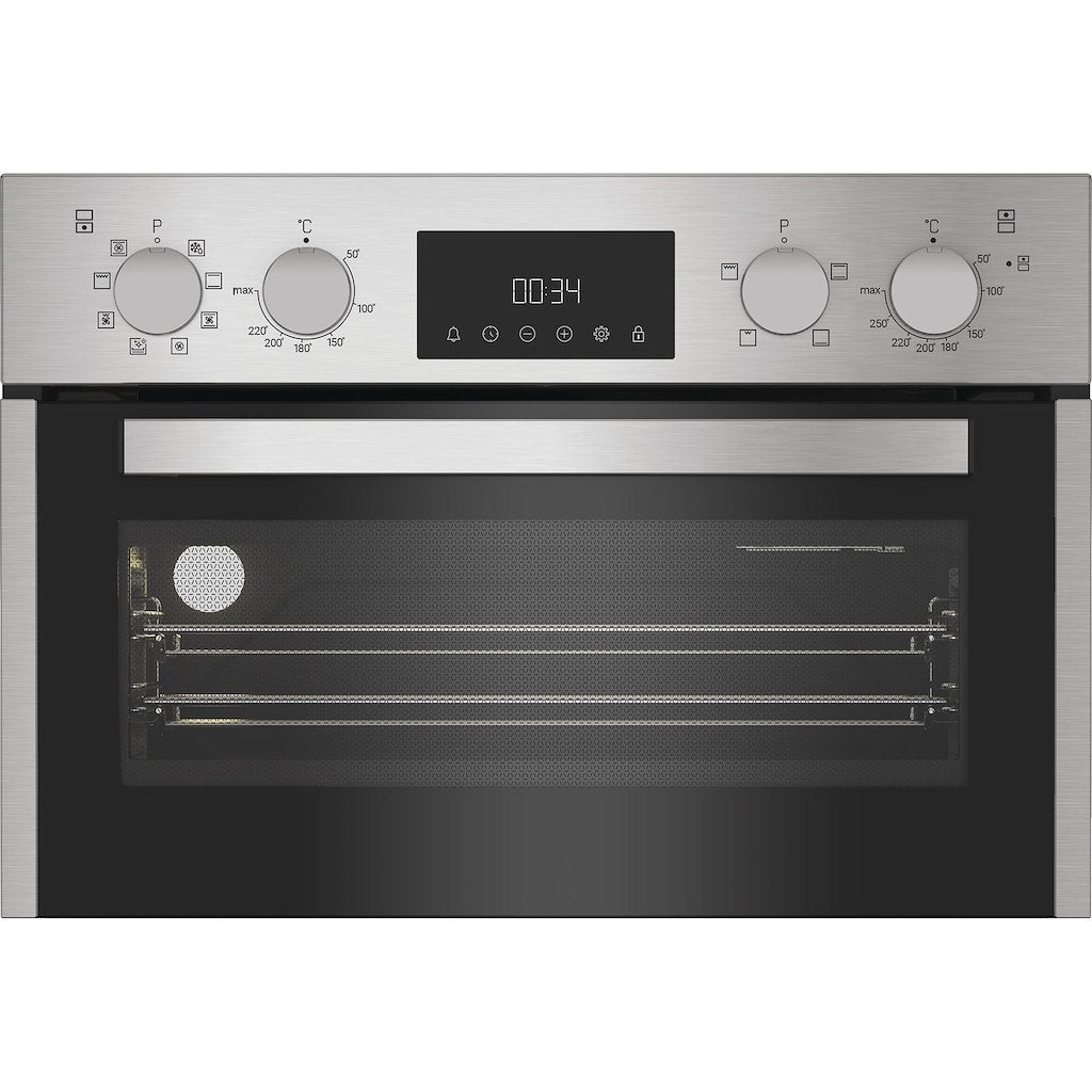 Hotpoint DIH 82D IX Built In Electric Multifunction Double Oven - Stainless Steel