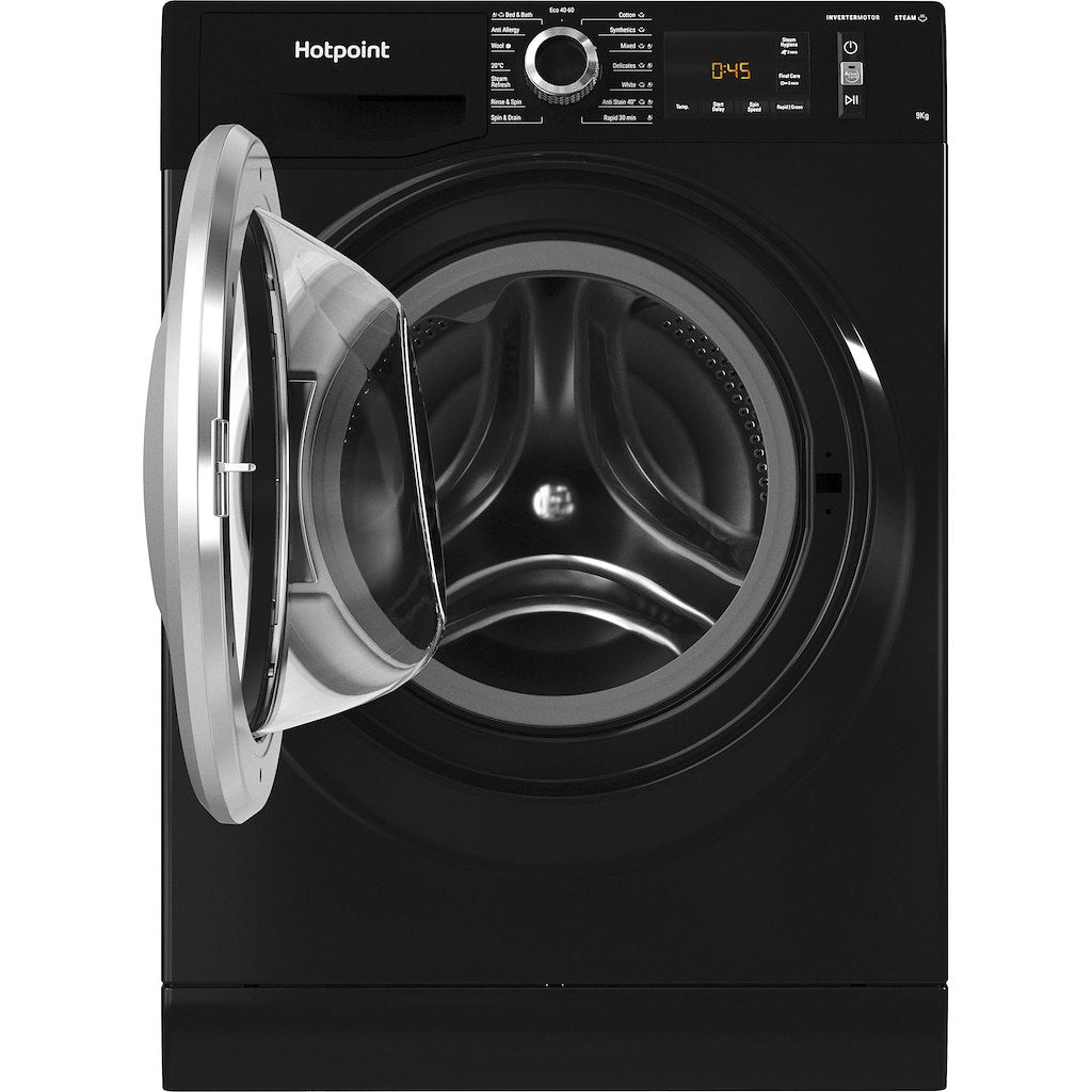 Hotpoint NM11945BCA UK N ActiveCare 9kg Front Load Washing Machine - Black