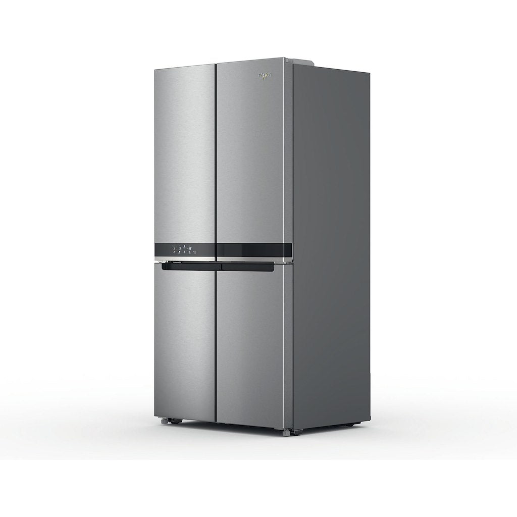Whirlpool 90cm Total Frost Free 4 Door Fridge Freezer - Stainless Steel - 33 Shopping Bags - E Rated - WQ9 B2L G