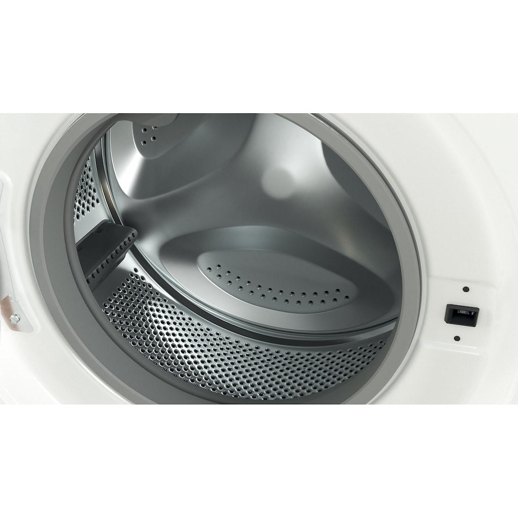 BWE71496XWVUK Indesit Push&Go Steam WASHING MACHINE 7KG - White - A
