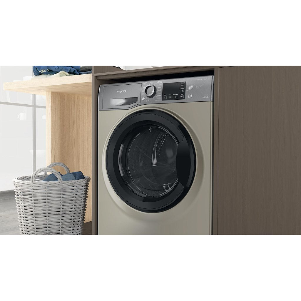 Hotpoint NDB8635GKUK graphite 8+6kg washer dryer - freestanding