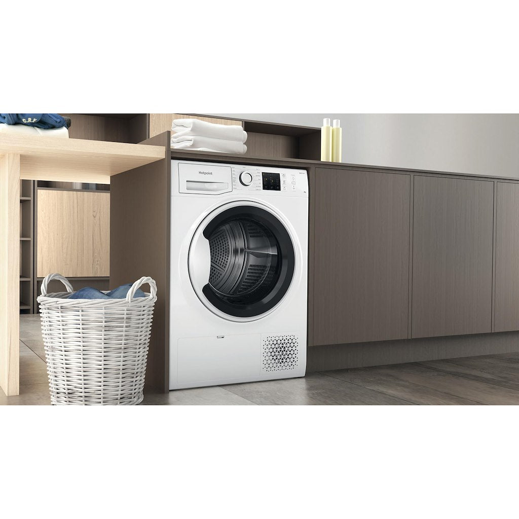 Hotpoint ActiveCare Heat Pump Tumble Dryer - White - 8kg - A+ Rated - NT M10 81WK UK