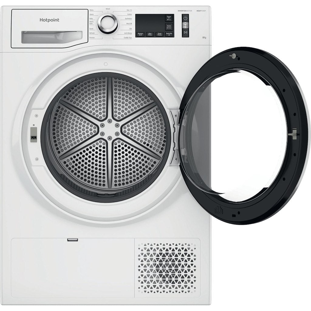Hotpoint ActiveCare Heat Pump Tumble Dryer - White - 8kg - A++ Rated - NT M11 82XB