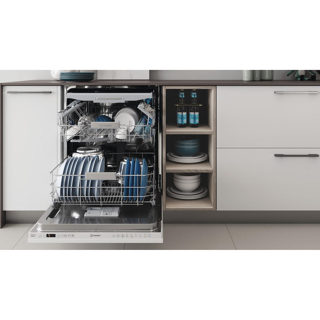 Integrated dishwasher: full size, white colour - DIO 3T131 FE UK
