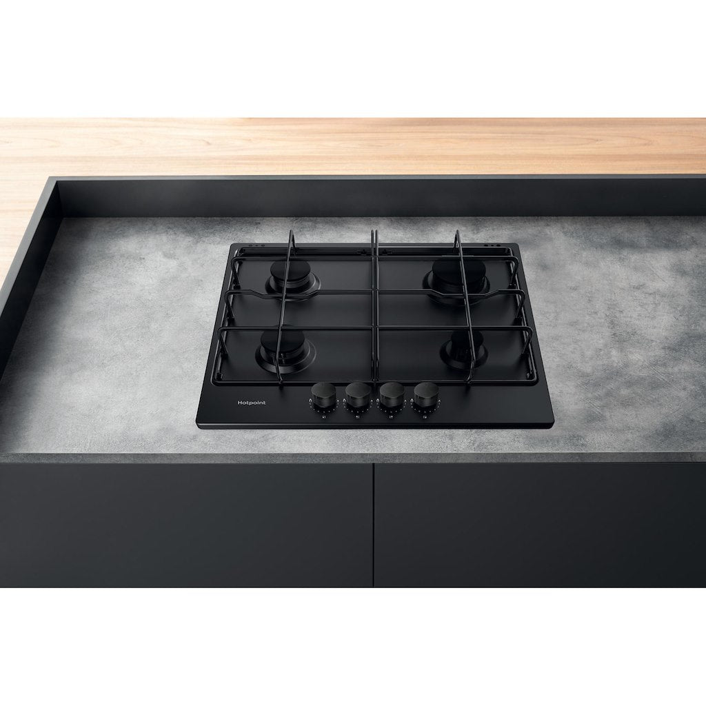 Hotpoint PPH 60P F NB Hob - Black