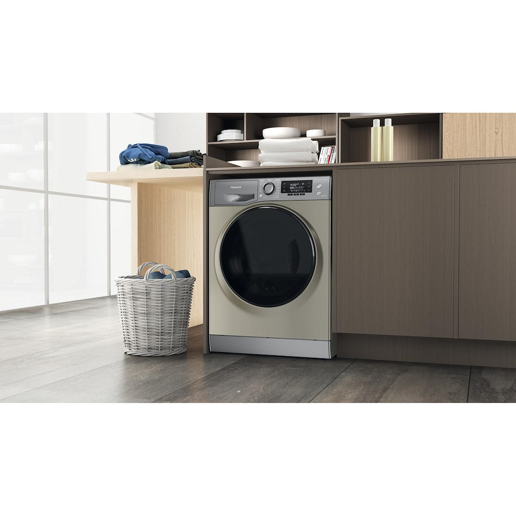 Hotpoint ActiveCare NDD10726GDAUK graphite 10+7kg washer dryer - freestanding