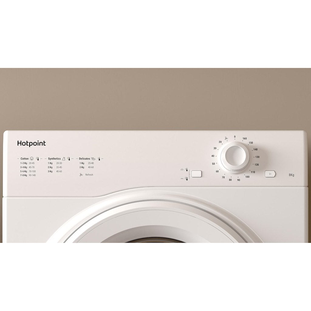 Hotpoint H1 D80W UK Tumble Dryer - White