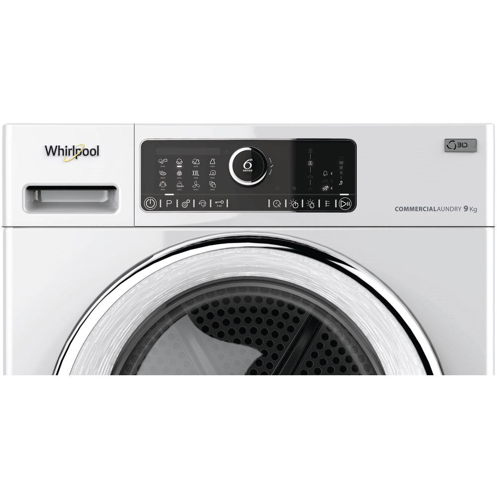 Whirlpool AWZ9HP/PRO Omnia 6th Sense Heat Pump Condenser Dryer 9kg