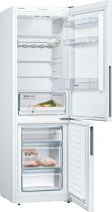 KGV36VWEAG, Free-standing fridge-freezer with freezer at bottom