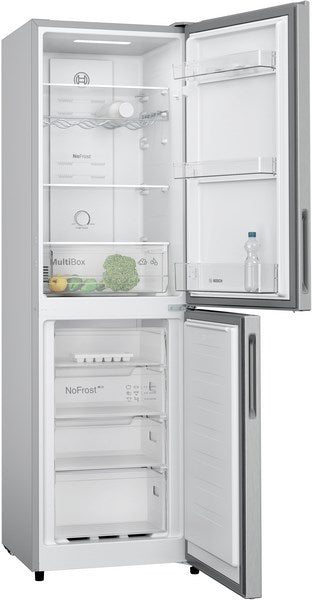 KGN27NLEAG, Free-standing fridge-freezer with freezer at bottom