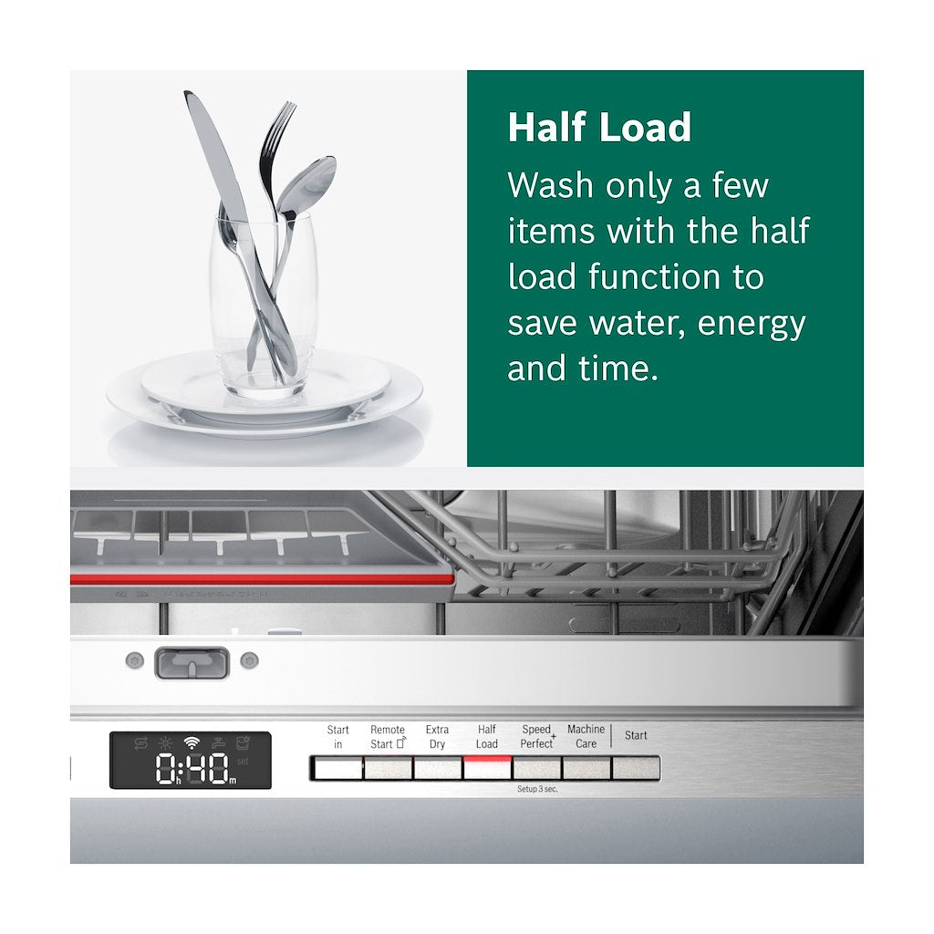 SMV4HCX40G, Fully-integrated dishwasher