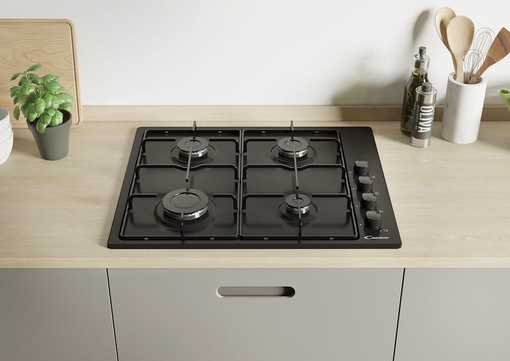 Candy CHW6LBB 60cm Gas Hob
