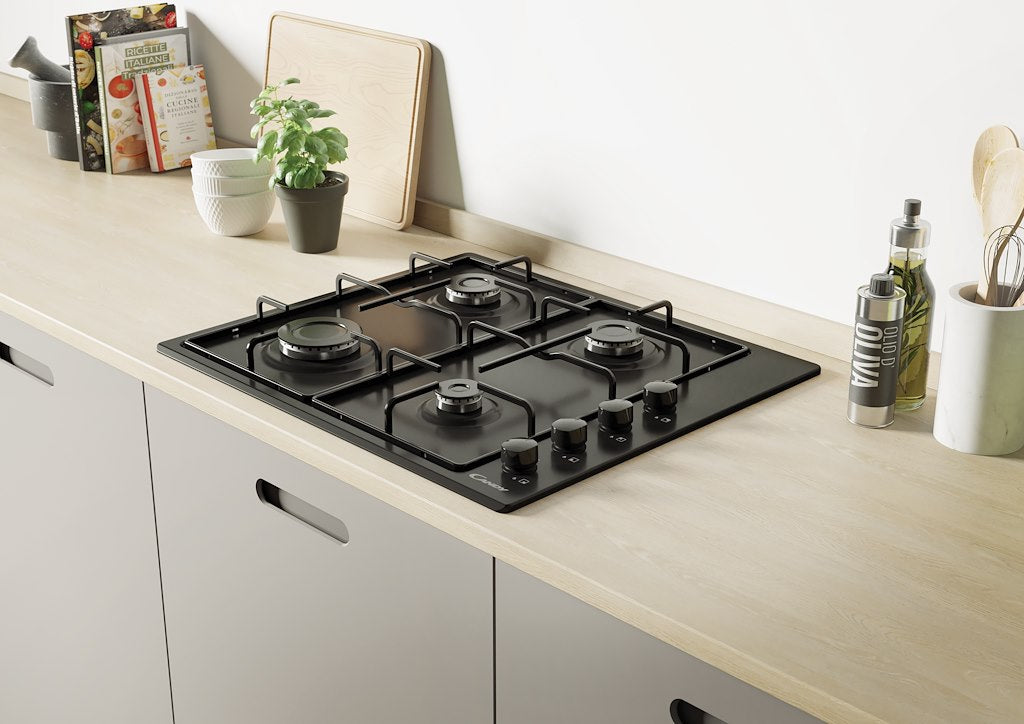 Candy CHW6LBB 60cm Gas Hob