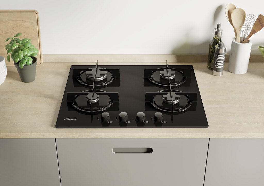 Candy CVW6BB 60cm Gas Hob