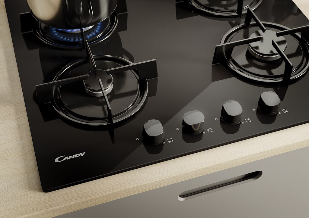 Candy CVW6BB 60cm Gas Hob