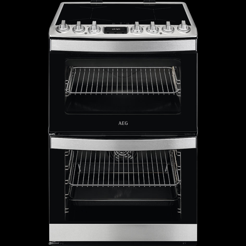 AEG CIB6734ACM Induction Electric Cooker with Double Oven
