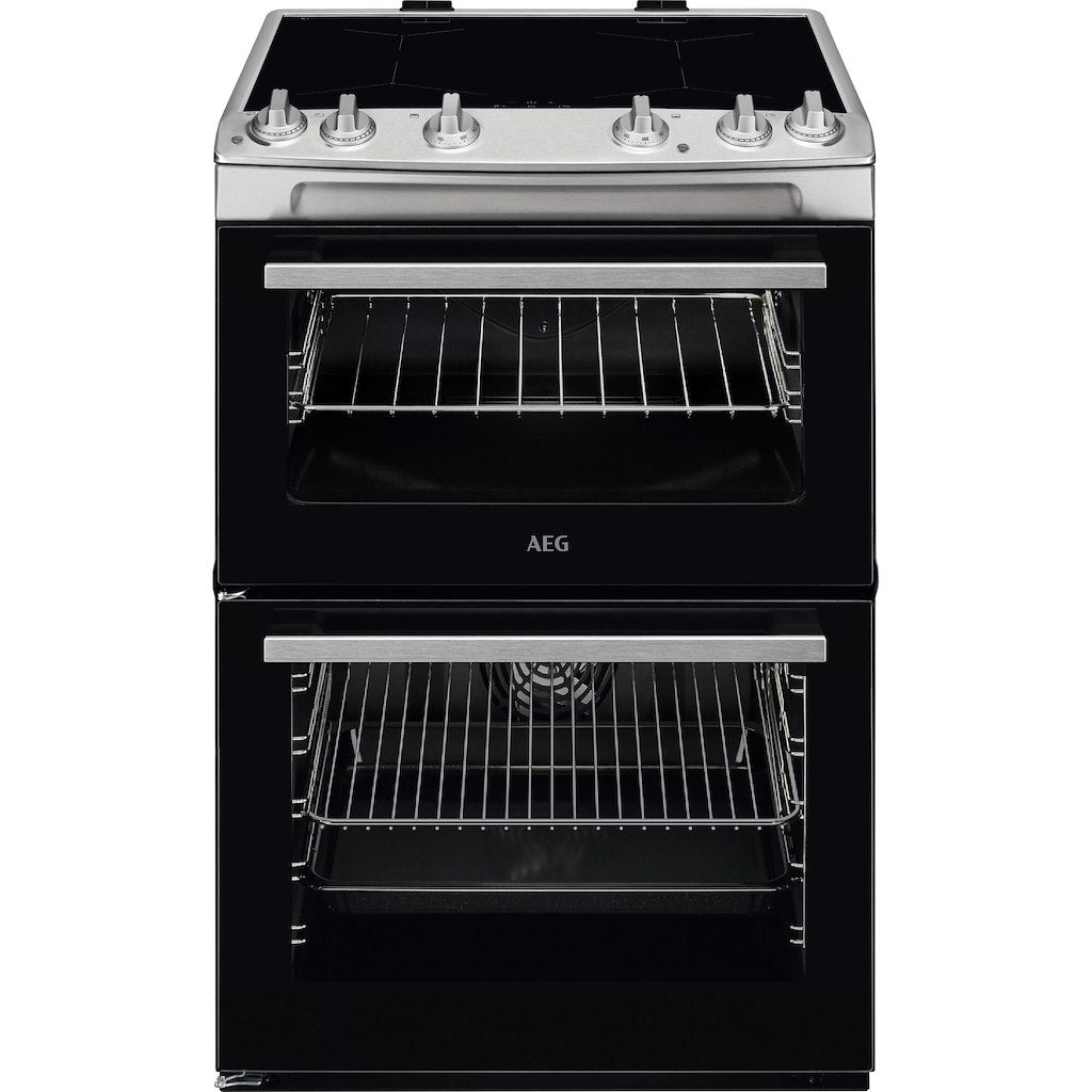 AEG CIX6500ABM Induction Electric Cooker with Double Oven