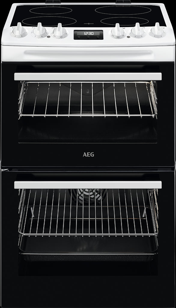 AEG CCX1530ACW 55cm Electric Double Cooker