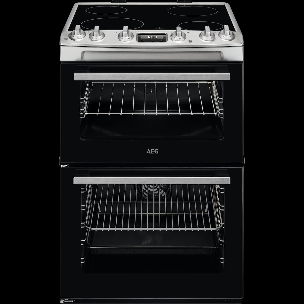 AEG CCX6530ACM 60cm Electric Double Cooker