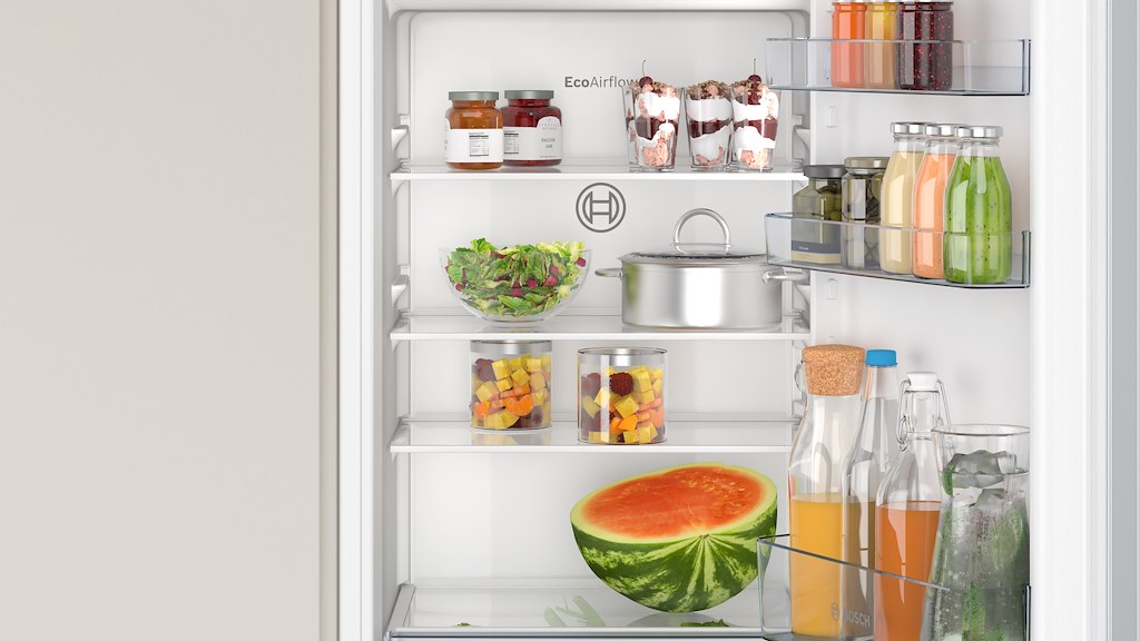 KIL42NSE0G, Built-in fridge with freezer section