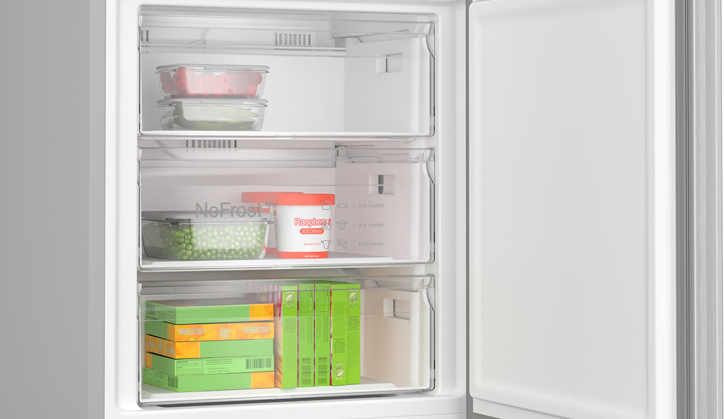 KGN492LDFG, Free-standing fridge-freezer with freezer at bottom