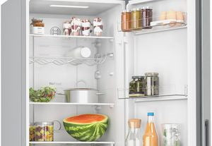 KGN27NLEAG, Free-standing fridge-freezer with freezer at bottom