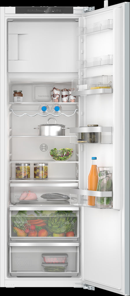 KIL82ADD0G, Built-in fridge with freezer section