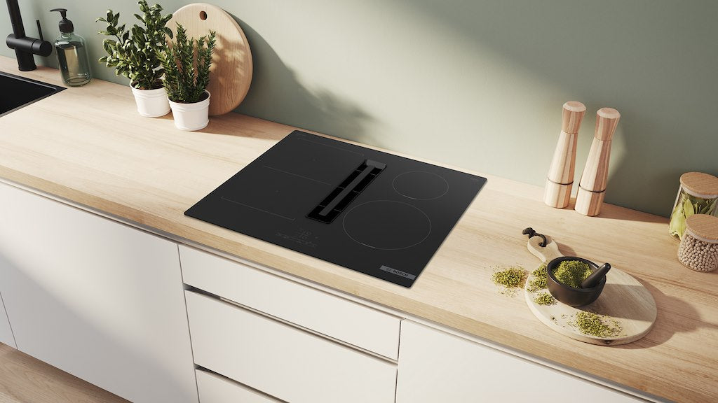 PVS611B16E, Induction hob with integrated ventilation system