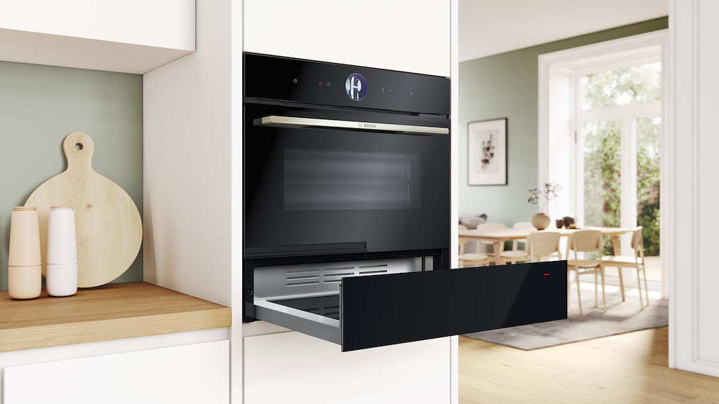 BIC7101B1B, Built-in warming drawer