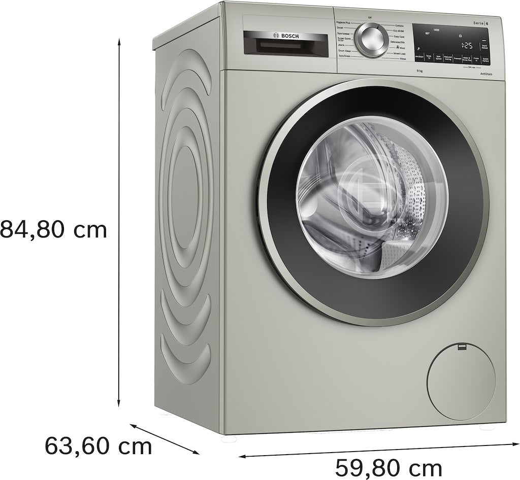 WGG2440XGB, Washing machine, front loader