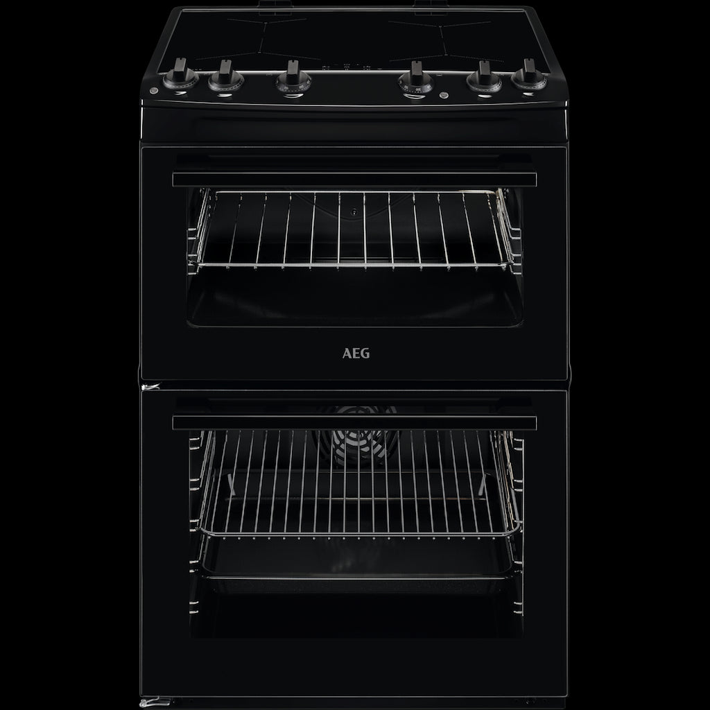 AEG CIX6500ABB Induction Electric Cooker with Double Oven