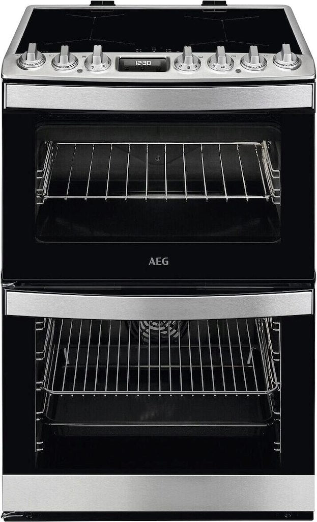 AEG CIB6743ACM Induction Electric Cooker with Double Oven