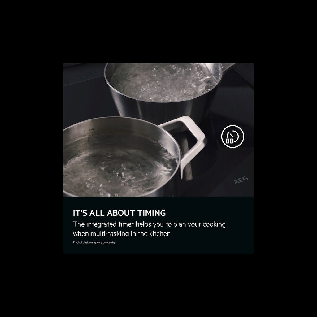AEG IKB64301XB 3000 Induction Hob with Hob2Hood