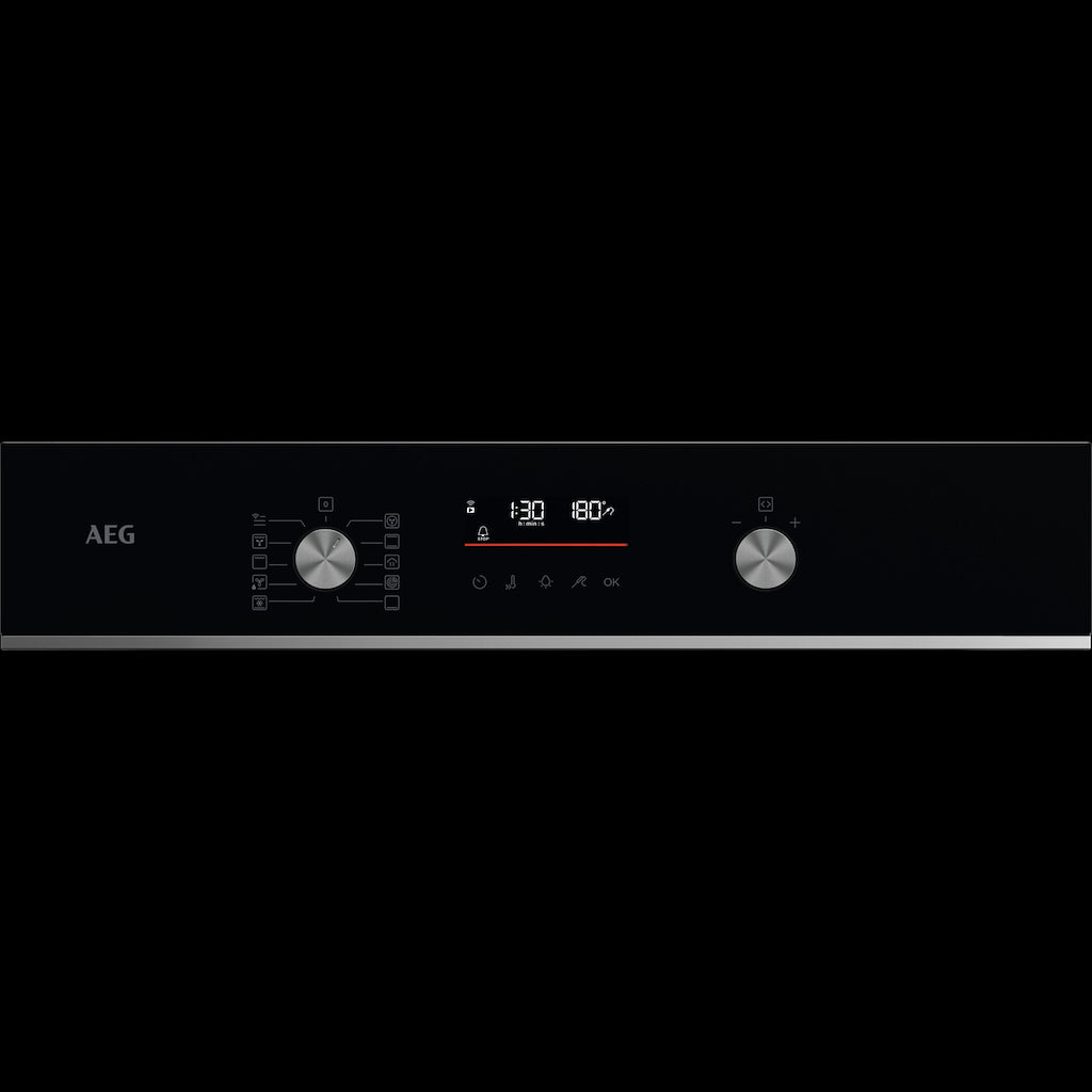 AEG GA5CB501AB Built-In Single Oven with SteamBake