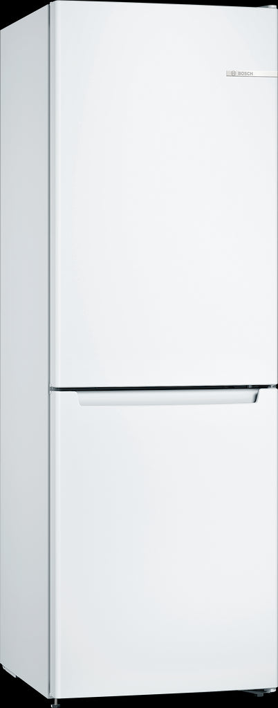 KGN33NWEBG, Free-standing fridge-freezer with freezer at bottom