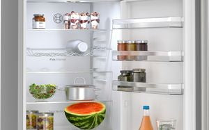 KGN392LAGG, Free-standing fridge-freezer with freezer at bottom