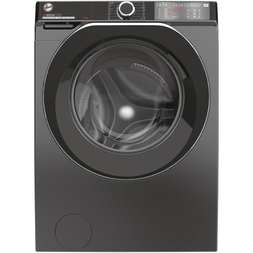 Hoover H-Wash 350 8kg 1400rpm A Rated Freestanding Washing Machine - Graphite