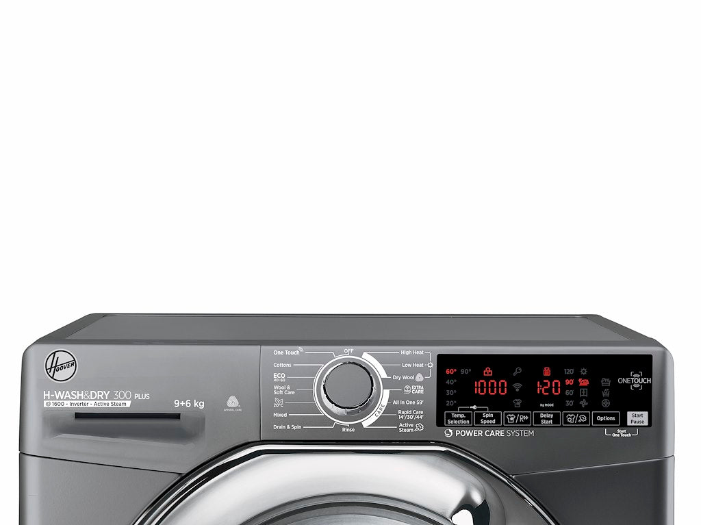 Hoover H-Wash&Dry 300 H3DS696TAMCGE 9kg Washer Dryer - Graphite