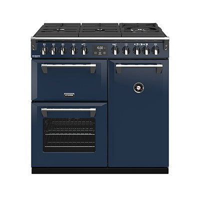 90cm Dual Fuel Gas Through Glass Range Cooker