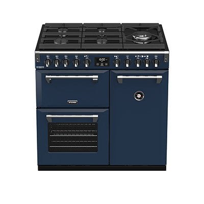90cm Dual Fuel Gas Through Glass Range Cooker