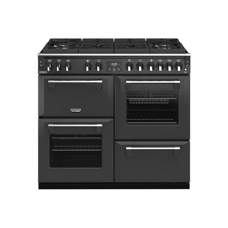 100cm Dual Fuel Gas Through Glass Range Cooker